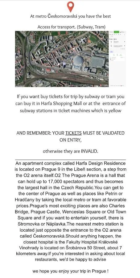 Apartment David O2 Arena Prague